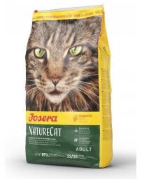 Сухой корм (Йозера) Josera NatureCat 0.4 кг для кошек и кошек беззерновой с домашней птицей и лососем (4032254749325) от производителя Josera