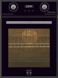 Духова шафа Kaiser електрична компактна, 50л, A, дисплей, конвекція, чорний