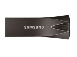 Накопичувач Samsung 64GB USB 3.1 Type-A Bar Plus  Сірий (MUF-64BE4/APC) від виробника Samsung