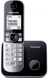 Радиотелефон DECT Panasonic KX-TG6811UAB, Black от производителя Panasonic