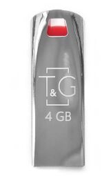 Флеш-накопичувач USB 4GB T&G 115 Stylish Series (TG115-4G) від виробника T&G
