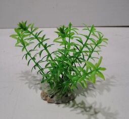 Пластикова рослина для акваріума 10 см Lang