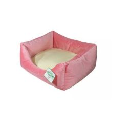 Лежак Рольф №1 "Luсky Pet", рожево-кремовий, 40х50х22см від виробника Lucky Pet