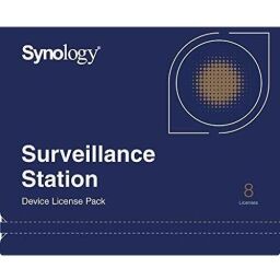 Экземпляр программного обеспечения Synology Camera License Pack 8 камер (на бумажном носителе) DEVICE_LICENSE_(X8) от производителя Synology