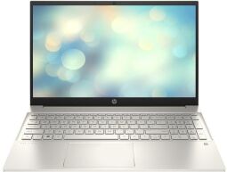 Ноутбук HP Pavilion 15-eh1131ua 15.6" FHD IPS AG, AMD R7-5700U, 16GB, F512GB, UMA, DOS, золотистий (9H8M8EA) від виробника HP