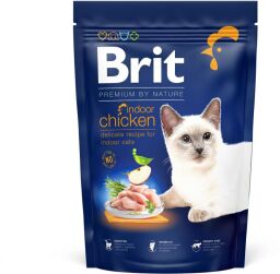 Корм Brit Premium by Nature Cat Indoor сухий з куркою для дорослих котів, що живуть у приміщенні 1.5 кг
