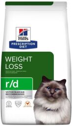 Корм Hill's Prescription Diet Feline R/D сухой для лечения ожирения у кошек 1.5 кг (052742918709) от производителя Hill's