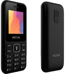 Мобiльний телефон Nomi i1880 Dual Sim Black (i1880 Black) від виробника Nomi