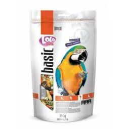 Полнорационный корм "LoloPets" для крупных попугаев – 350(г) от производителя Lolo pets