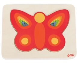 Пазл-вкладиш goki Метелик (57486G) від виробника GoKi