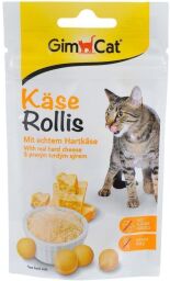 Ласощі для котів GimCat Kase-Rollis 40 г (сир)