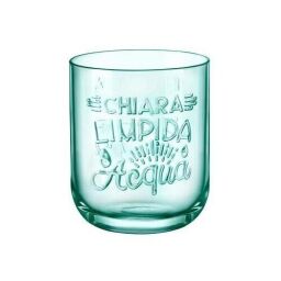 Склянка Bormioli Rocco низька Graphica, 395мл, скло, зелений