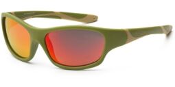 Детские солнцезащитные очки Koolsun цвета хаки серии Sport (Размер: 3+) (KS-SPOLBR003) от производителя Koolsun