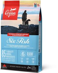 Корм Orijen Six Fish Dog сухой с рыбой для собак всех возрастов 11.4 кг (0064992183127) от производителя Orijen