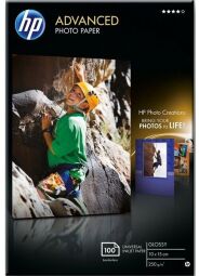 Бумага HP 10x15cm Advanced Glossy Photo Paper, 100л. (Q8692A) от производителя HP