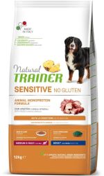 Сухий корм Natural Trainer Dog Sensitive Adult Medium & Maxi With Duck для собак середніх і великих порід 12 кг. (8059149252520) від виробника Trainer