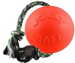 Игрушка для собак JOLLY PETS ROMP-N-ROLL оранжевая, 12 см (0788169064568) от производителя Jolly Pets