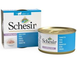 Корм Schesir Tuna Can вологий з тунцем у бульйоні 85 гр (8005852750105) від виробника Schesir