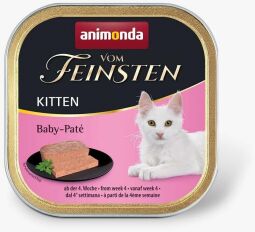 Корм Animonda Vom Feinsten Baby влажный с мясным ассорти для котят 100 гр (4017721832076) от производителя Animonda