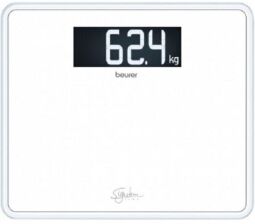 Весы Beurer напольные, 200кг, толщина 8мм, большой дисплей, 3хААА в комплекте, стекло, белый (GS_410_SIGNATURE_LINE_WH) от производителя Beurer