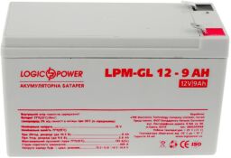Аккумуляторная батарея LogicPower 12V 9AH (LPM-GL 12 – 9 AH) GEL (LP6563) от производителя LogicPower