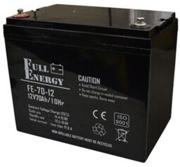 Акумуляторна батарея Full Energy FEP-1270 12V 70AH (FEP-1270) AGM від виробника Full Energy
