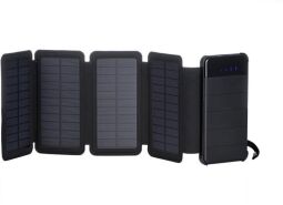 Універсальна мобільна батарея 2E Solar 8000mAh Black (2E-PB814-BLACK) від виробника 2E
