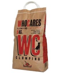WC Висе комков (WhoCares Clumping) комковает наполнитель в кошачий туалет 5 кг (800109) от производителя WhoCares