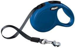 Рулетка Flexi New Classic XS, стрічка 3 м, синій