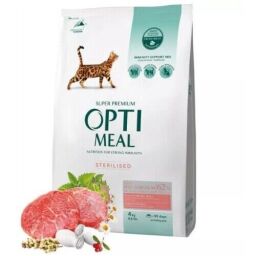 Сухий корм для стерилізованих кішок Optimeal (яловичина та сорго) - 1.5 (кг) (B1801401) від виробника Optimeal