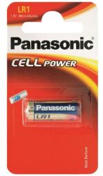 Батарейка Panasonic щелочная LR1(910А, MN9100) блистер, 1 шт. (LR1L/1BE) от производителя Panasonic