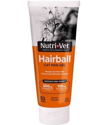 Паста Nutri-Vet Hairball Paw-Gel для выведения шерсти со вкусом лосося 89 мл (0669125504031) от производителя Nutri-Vet