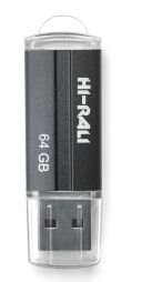 Флеш-накопичувач USB 64GB Hi-Rali Corsair Series Nephrite (HI-64GBCORNF) від виробника Hi-Rali