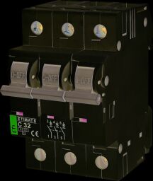 Автоматичний вимикач ETI, ETIMAT 6 3p C 32А (6 kA)