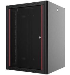 Шкаф MIRSAN 19", 12U, WTN, 600x600 мм, черный (MR.WTN12U66DE.01) от производителя MIRSAN