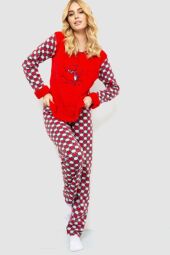 Женская пижама AGER, махра, цвет красный, 214R0162 от производителя Ager