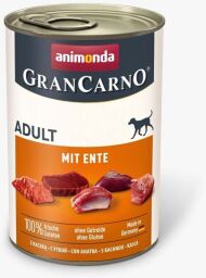 Корм Animonda Gran Carno Adult with Duck вологий з качкою для дорослих собак 400 гр