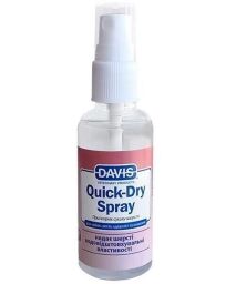 Davis Quick-Dry Spray ДЕВІС ШВИДКА СУШКА спрей для собак і котів 0,05 (SPQDR50) від виробника Davis