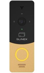 Панель виклику Slinex ML-20CRHD, персональна, 2MP, 115 градусів, безконтактна картка, золотий чорний