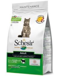 Корм Schesir Cat Adult Lamb сухий монопротеїновий корм для дорослих котів з м'ясом ягня 0,4 кг (8005852760043) від виробника Schesir