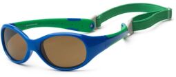 Детские солнцезащитные очки Koolsun сине-зеленые серии Flex (Размер: 3+) (KS-FLRS003) от производителя Koolsun