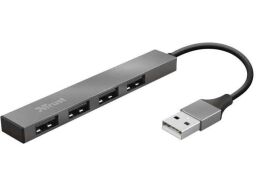 USB-хаб Trust Halyx Aluminium 4-Port Mini USB Hub