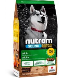 Корм Nutram S9 Sound Balanced Wellness Lamb Adult Dog сухий з ягнятиною для дорослих собак 2 кг (067714102338) від виробника Nutram