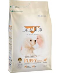 Сухий корм для цуценят BonaCibo Puppy Chicken&Rice with Anchovy 3 кг (BC406106) від виробника BonaCibo