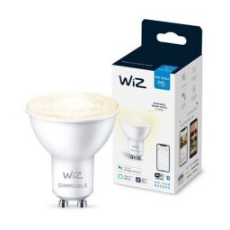 Лампа умная WiZ GU10 4.7W, 50W, 400Lm, 2700K, Wi-Fi (929002448102) от производителя WiZ